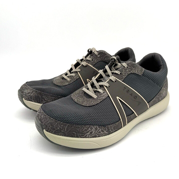 Traq Alegria Qarma Gray Athletic Women's Sneaker TRA-QAR 5053 40 9.5 - Picture 7 of 10